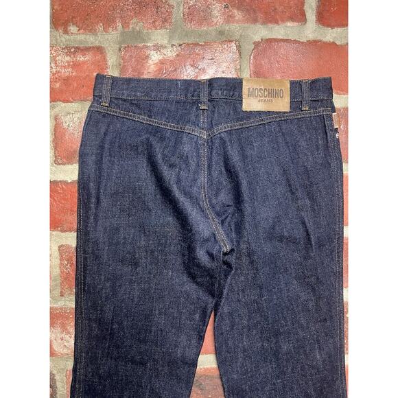 Vintage Moschino Jeans Dark Denim 100% Cotton Women’s Size 30 Italy - Picture 7 of 13